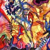 'à chacun et la vie' II - Tuschezeichnung, koloriert - 175 x 240 mm - 26.08.13 